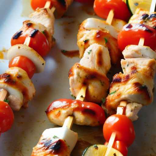 Chicken Parmesan Skewers