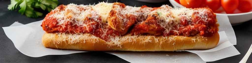 Chicken Parmesan Stuffed French Bread