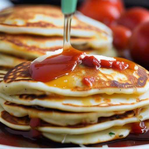 Chicken Parmesan Stuffed Pancakes