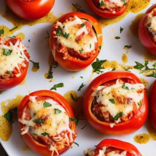 Chicken Parmesan Stuffed Tomatoes