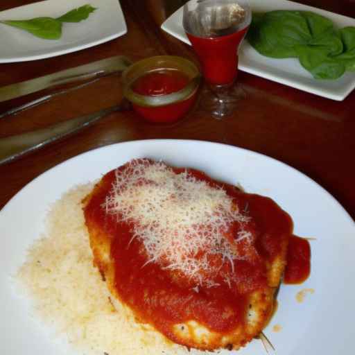 Chicken Parmesan with Marinara Gravy