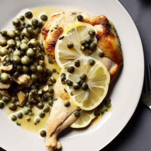Chicken Piccata with Capers and Lemon Butter Sauce