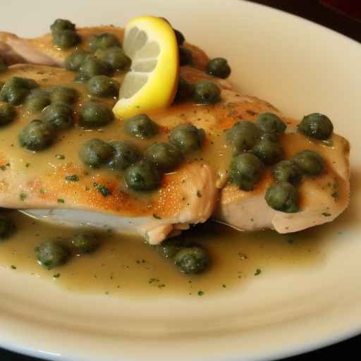 Chicken Piccata with Lemon Caper Gravy