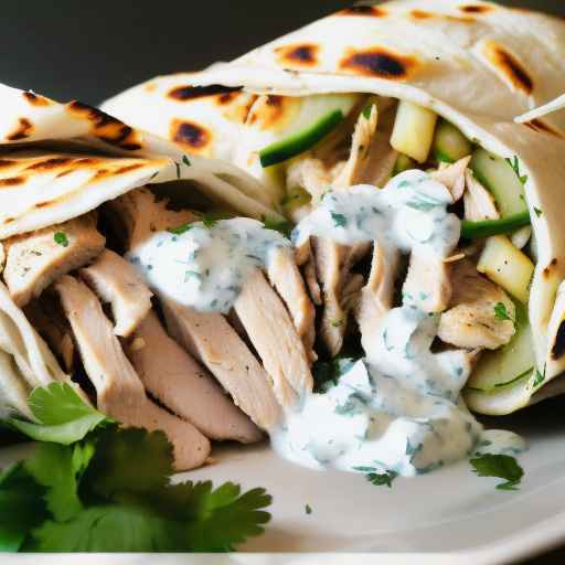 Chicken Shawarma with Tzatziki Sauce