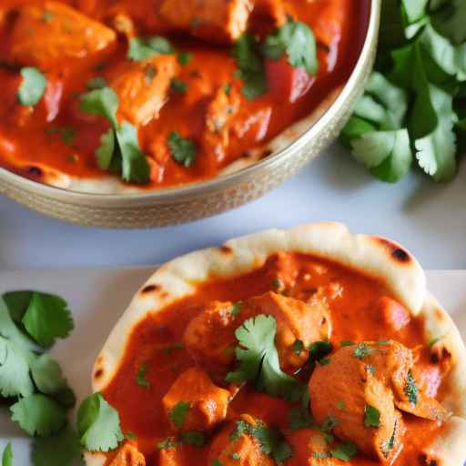 Chicken Tikka Masala with Naan Bread