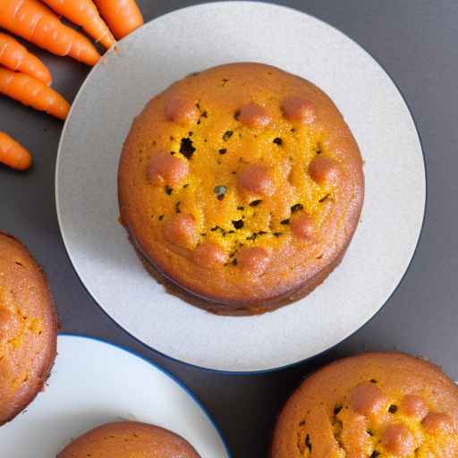 Chickpea and carrot cakes