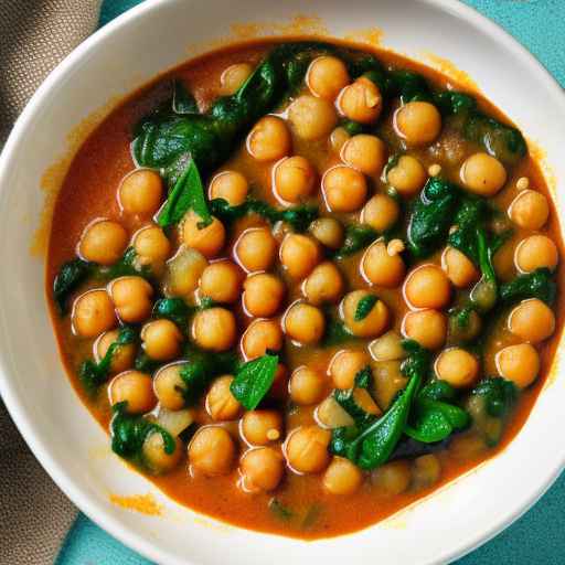 Chickpea and Spinach Stew with Paprika