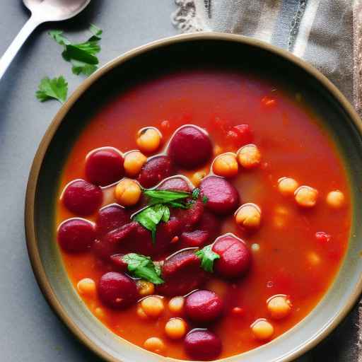 Chickpea Borscht