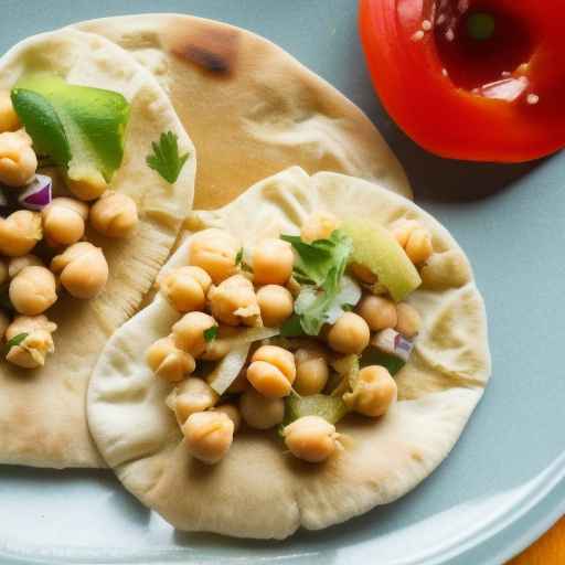 Chickpea Salad Pita Pockets