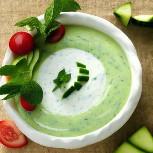 Chilled Cucumber and Yogurt Gazpacho