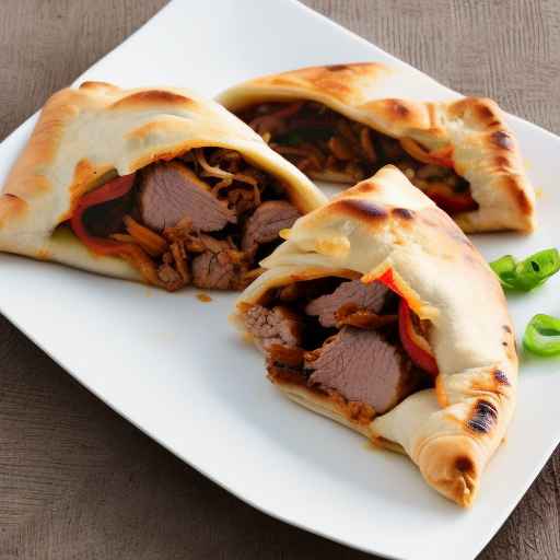 Chinese BBQ Pork Calzone