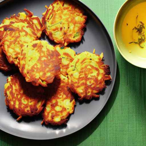 Chive and Parmesan Corn Fritters