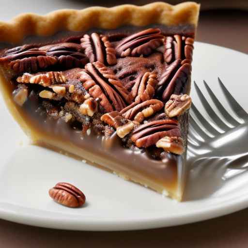 Chocolate and Caramel Pecan Pie