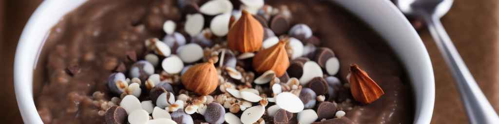 Chocolate and Hazelnut Porridge with Buckwheat