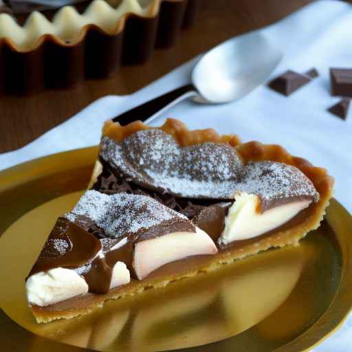 Chocolate and Pear Tart