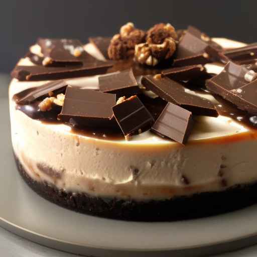 Chocolate Hazelnut Praline Cheesecake