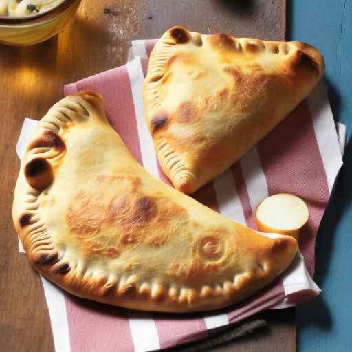 Chorizo and Potato Calzone