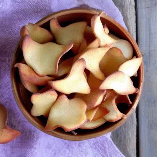 Cinnamon and Sugar Apple Chips