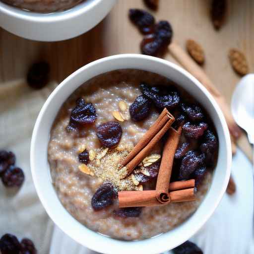 Cinnamon Raisin Porridge