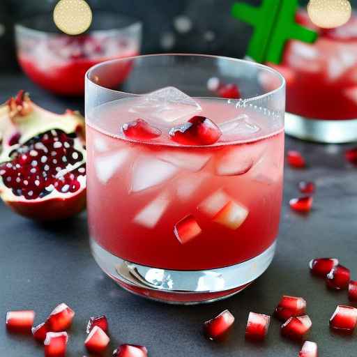 Cocktail Christmas Pomegranate Punch