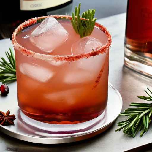 Cocktail Cranberry Spice Mule