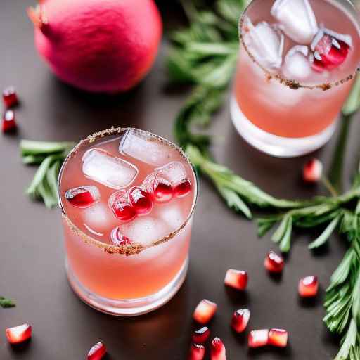 Cocktail Winter Pomegranate Mule