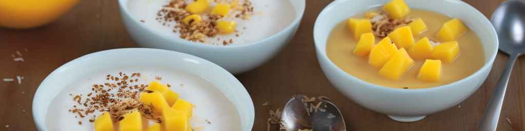 Coconut and Mango Porridge