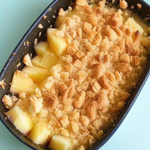 Coconut and Pineapple Crumble