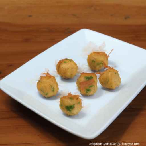 Coconut Curry Crab Bites