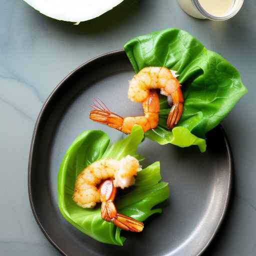 Coconut Shrimp Lettuce Wraps