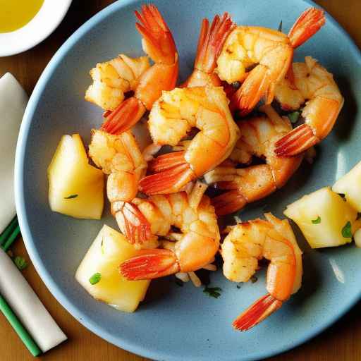 Coconut Shrimp with Pineapple Dipping Sauce