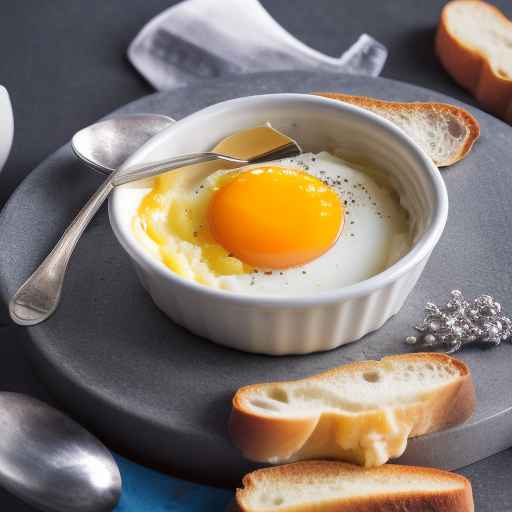 Coddled Egg with Toast Soldiers