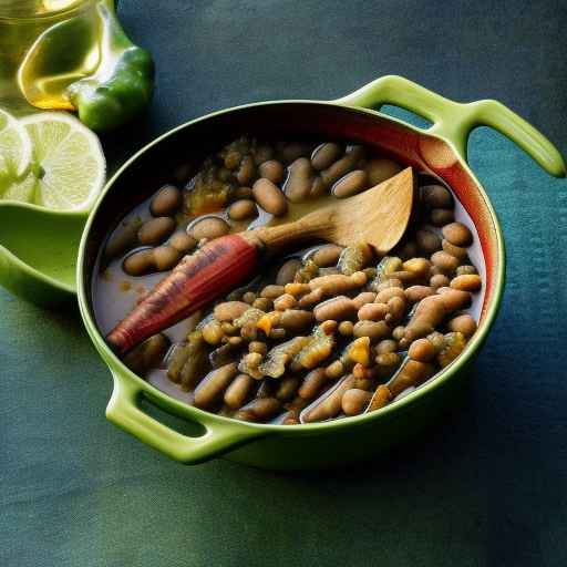 Colorado-style Green Chili with Beans