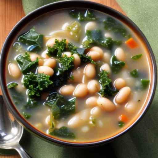 Connecticut-style White Bean and Kale Soup