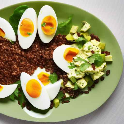 Costa Rican Egg Salad with Gallo Pinto