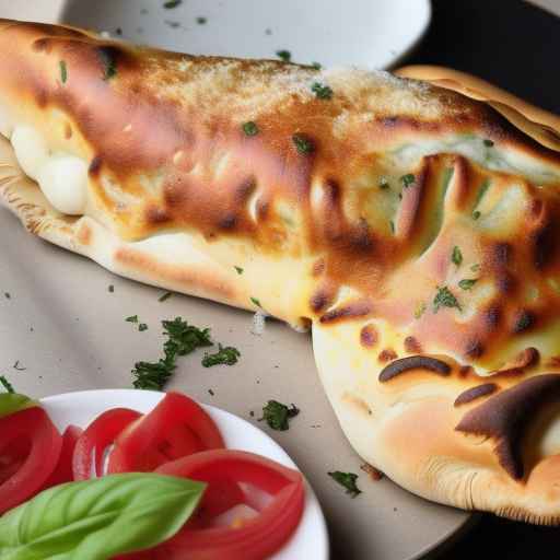 Crab and Mozzarella Calzone