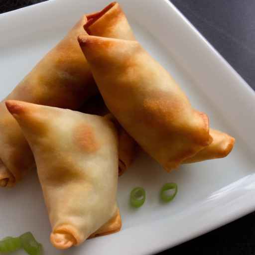 Crab Rangoon Egg Rolls