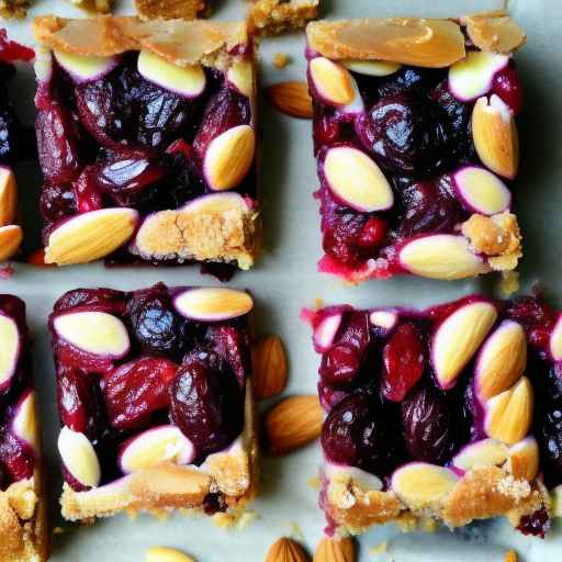 Cranberry and Almond Pie Bars