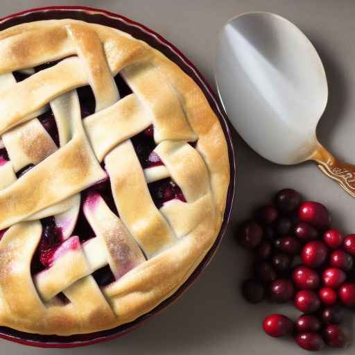 Cranberry and Apple Pie