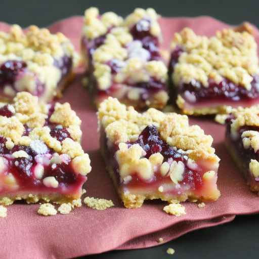 Cranberry Orange Crumble Bars