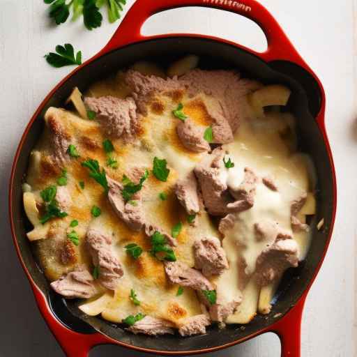 Creamy Beef and Cauliflower Casserole