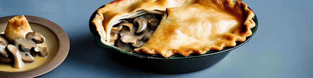 Creamy Beef and Mushroom Pie