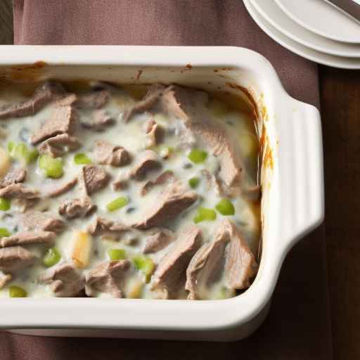 Creamy Beef and Radish Casserole