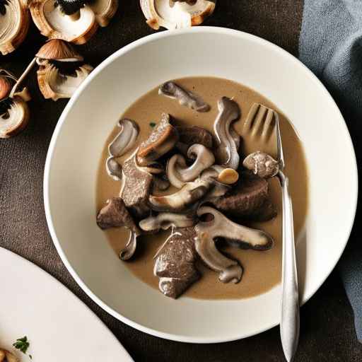 Creamy Beef with Wild Mushrooms