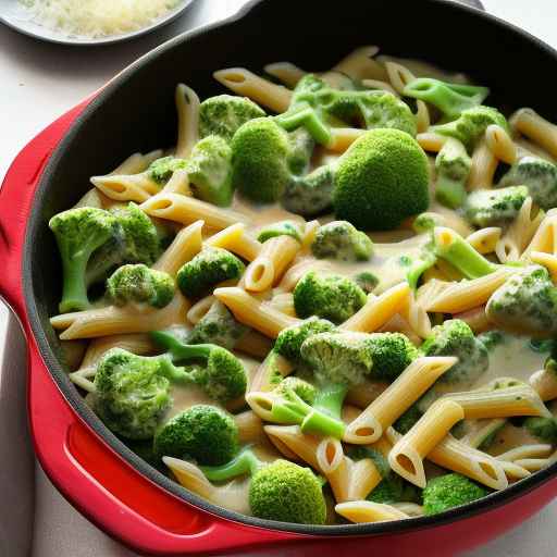 Creamy Broccoli Beef Pasta