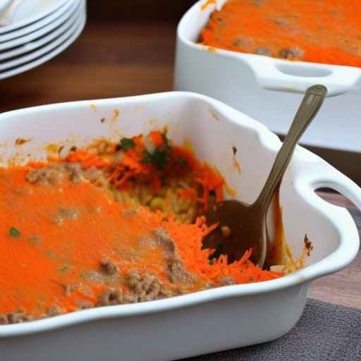 Creamy Carrot and Meat Casserole