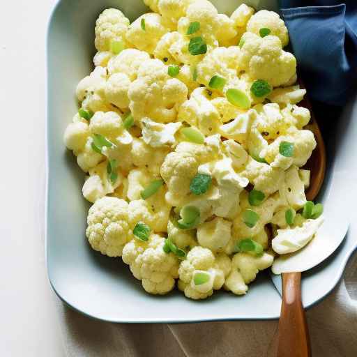 Creamy Cauliflower Egg Salad