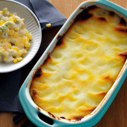 Creamy Corn and Potato Gratin