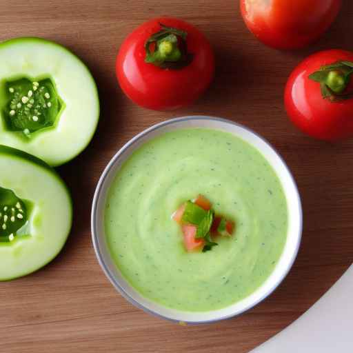 Creamy Cucumber Gazpacho