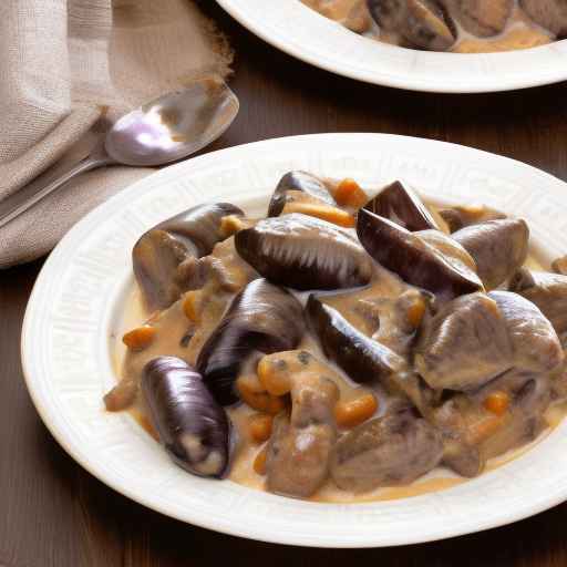 Creamy Eggplant and Beef Casserole